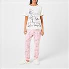 Character Womens Disney Winnie The Pooh Pyjamas set Short Sleeve Pyjama Sets - 8-10 Regular