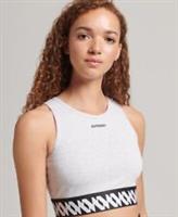 Superdry Womens Elastic Logo Graphic Bra Top Size 8 - 8 Regular