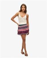 Superdry Womens Vintage Tiered Mini Skirt - 16 Regular