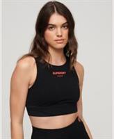 Superdry Womens Core Sports Bra Top - 8 Regular