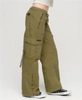 Superdry Womens Low Rise Wide Leg Cargo Pants - 32 Regular
