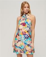 Superdry Womens Sleeveless Printed Mini Dress - 10 Regular