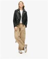 Superdry Womens Vintage Low Rise Elastic Cargo Pants - 32 Regular