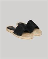 Superdry Womens Canvas Espadrille Overlay Sliders