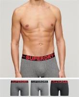 Superdry Mens Organic Cotton Boxer Triple Pack - S Regular