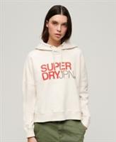 Superdry Womens Sportswear Logo Boxy Hoodie - 12 Regular
