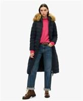 Superdry Womens Arctic Longline Puffer Coat - 10 Regular