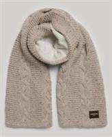 Superdry Womens Cable Knit Scarf Size 1Size