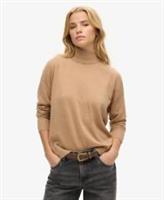 Superdry Womens Merino Drop Shoulder Roll Neck Jumper - 12 Regular