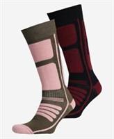 Superdry Womens Mountain Merino Twin Pack Socks Size 1Size