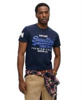 Superdry Mens Organic Cotton Vintage Logo T-Shirt - M Regular