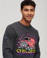 Superdry Mens Motor Retro Graphic Sweatshirt Size S - S Regular