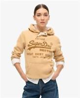 Superdry Womens Classic Velour Graphic Hoodie - 8 Regular