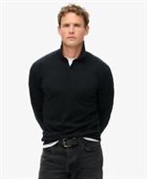 Superdry Mens Merino Long Sleeve Polo Jumper - L Regular