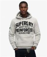 Superdry Mens Embroidered Script Graphic Hoodie - S Regular