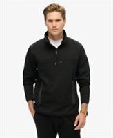 Superdry Mens Tech Logo Loose Half Zip Size Xxl - XXL Regular