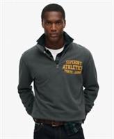 Superdry Mens Track & Field Graphic Half Zip Jumper - L Regular