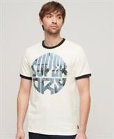 Superdry Mens Photographic Logo T Shirt - S Regular