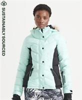 Superdry Womens Snow Luxe Puffer Jacket - 10 Regular