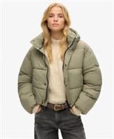 Superdry Womens Cropped Cocoon Puffer Jacket - 14 Regular