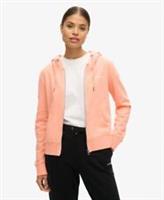 Superdry Womens Plain Zip Hoodie - 14 Regular