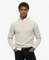 Superdry Mens Textured Crew Knitted Jumper - XXL Regular