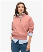 Superdry Womens Essential Half Zip Sweatshirt - 16 Regular