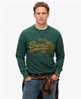 Superdry Mens Classic Vintage Logo Graphic Sweatshirt - L Regular