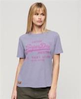 Superdry Womens Vintage Logo Heritage Relaxed T-Shirt - 6 Regular
