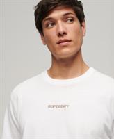 Superdry Mens Micro Logo Graphic Loose T-Shirt - M Regular