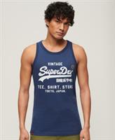 Superdry Mens Vintage Logo Store Classic Vest Top - XL Regular