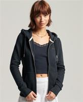 Superdry Womens Orange Label Classic Zip Hoodie - 6 Regular