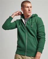 Superdry Mens Vintage Logo Embroidered Zip Hoodie - S Regular
