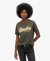 Superdry Womens Embellished Graphic Logo T-Shirt - 8 Regular