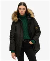 Superdry Womens Military Hooded Ma1 Parka Coat - 10 Regular