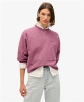 Superdry Womens Essential Logo Overdyed Sweatshirt - 8 Regular
