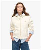 Superdry Womens Essential Borg Lined Zip Hoodie - 14 Regular