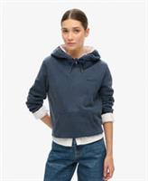 Superdry Womens Essential Logo Half Brushed Hoodie - 10 Regular