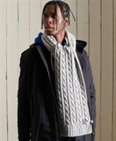 Superdry Mens Trawler Cable Scarf Size 1Size