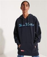 Superdry Womens College Graphic Oversized Hoodie Dress Size Xs/S - XS/S Regular