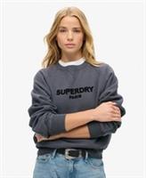 Superdry Womens Sport Luxe Panelled Loose Crew Sweatshirt Size 8 - 8 Regular