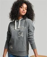 Superdry Womens Vintage Script Style College Hoodie - 10 Regular