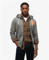 Superdry Mens Neon Vintage Logo Graphic Zip Hoodie - L Regular
