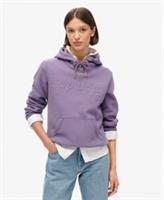 Superdry Womens Embossed Logo Hoodie - 12 Regular