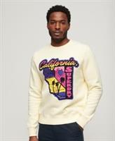 Superdry Mens Neon Travel Loose Sweatshirt - XL Regular