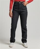 Superdry Womens Organic Cotton High Rise Straight Jeans Size 24/30 - 24/30 Regular