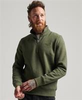 Superdry Mens Organic Cotton Essential Logo Half Zip Sweatshirt Size M - M Regular
