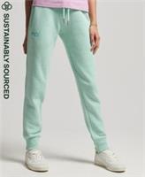 Superdry Womens Organic Cotton Vintage Logo Embroidered Joggers - 8 Regular