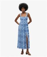 Superdry Womens Tie Back Maxi Dress - 12 Regular