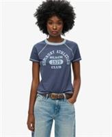 Superdry Womens Athletic Essentials Raglan Graphic T-Shirt - 14 Regular